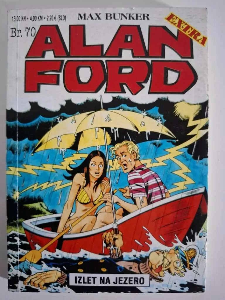 Alan Ford Extra 70 - Izlet na jezero (SA)