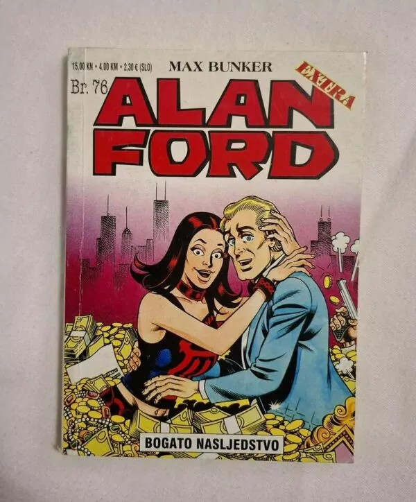 Alan Ford Extra 76 - Bogato nasljedstvo (Strip agent)