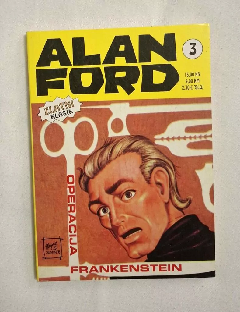 Alan Ford zlatni klasik 3 - Operacija Frankenstein (Strip Agent)