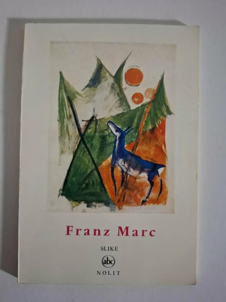 Franz Marc slike - Mala Umetnička Enciklopedija njemačko slikarstvo, ekspresionizam i kubizam