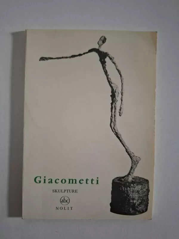 Giacometti skulpture - Mala umetnička enciklopedija (Nolit)