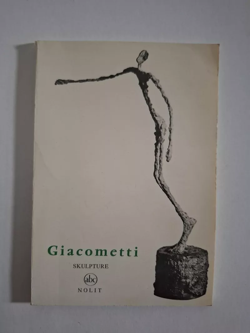 Giacometti skulpture - Mala umetnička enciklopedija (Nolit)