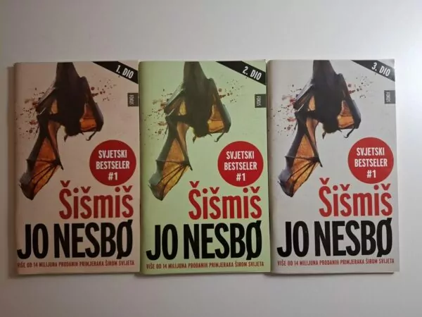 Jo Nesbø - Šišmiš komplet 1-3 (Fokus)