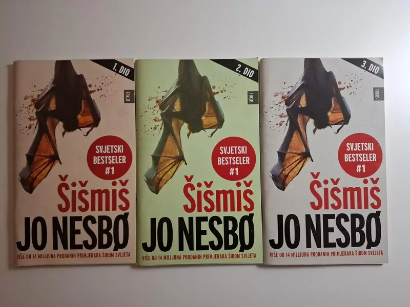 Jo Nesbø - Šišmiš komplet 1-3 (Fokus)
