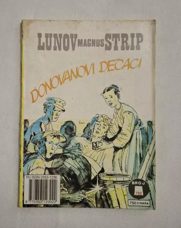 Ken Parker LMS 792 - Donovanovi dečaci (Dnevnik)