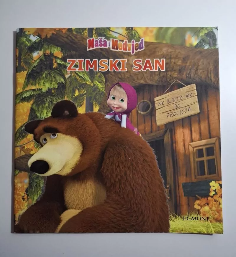 Maša i medvjed - Zimski san (Egmont)