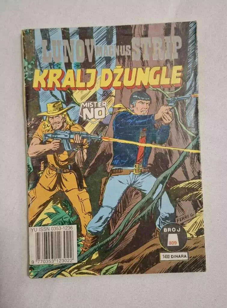 Mister No LMS 809 - Kralj džungle (Dnevnik)