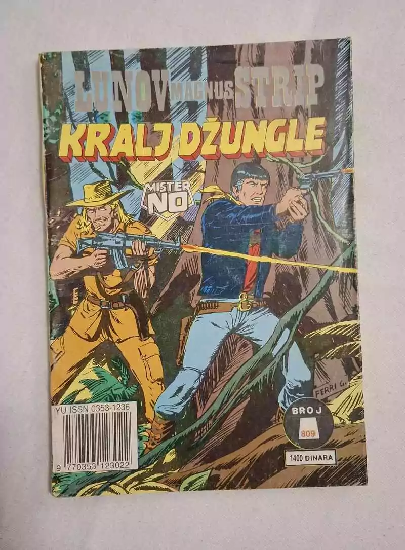 Mister No LMS 809 - Kralj džungle (Dnevnik)