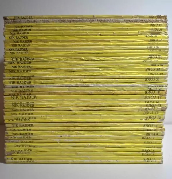 Nik Rajder 1-39 Dnevnik Krimi strip (Nick Raider) - Slika 2