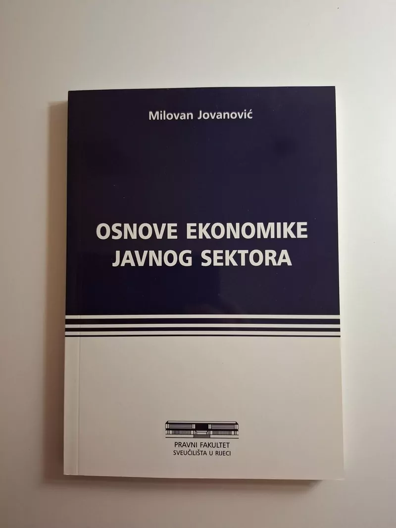 Osnove ekonomike javnog sektora - Milovan Jovanović