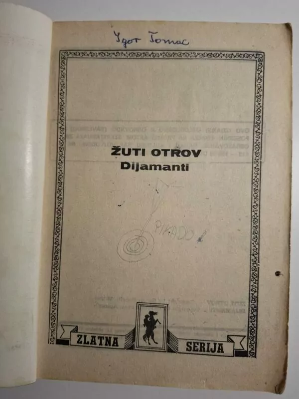 Priče s Divljeg zapada - Žuti otrov PSDZ ZS 184 - Slika 3