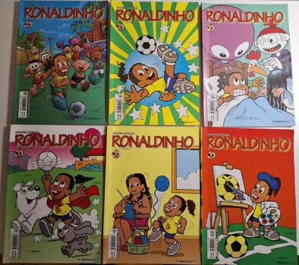 Strip Ronaldinho 1-6, komplet (Naklada Mosta)