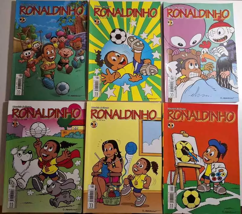 Strip Ronaldinho 1-6, komplet (Naklada Mosta)