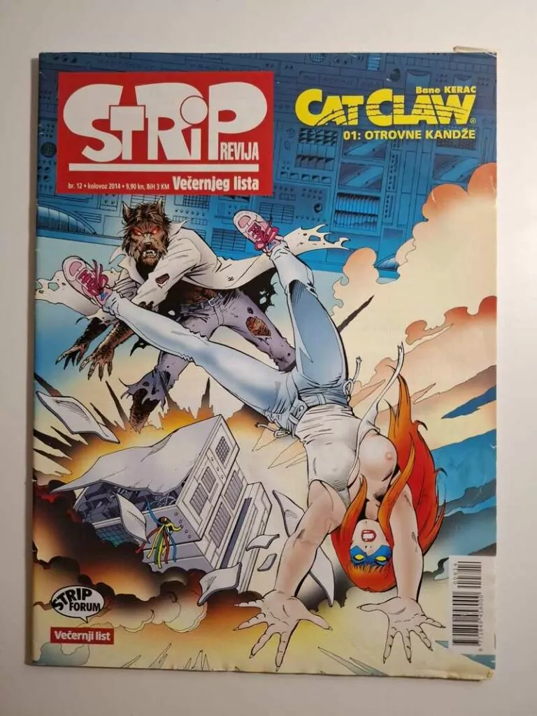 Strip revija Večernjeg lista br 12 Cat Claw - Otrovne kandže