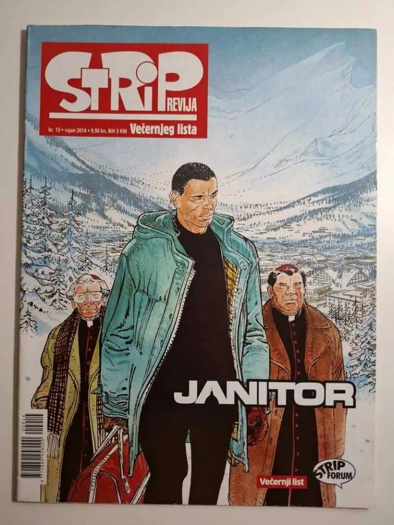 Strip revija Večernjeg lista br 13 - JANITOR, Cat Claw, James Bond