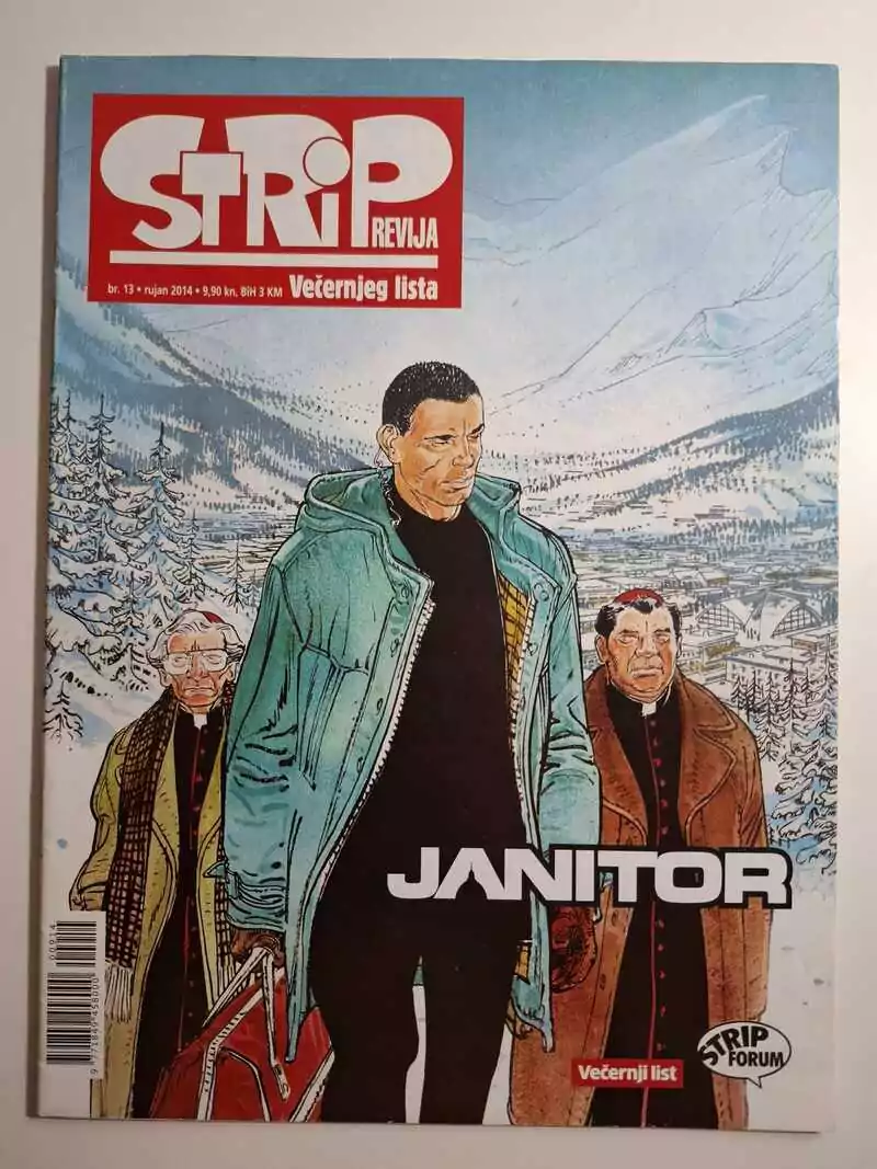 Strip revija Večernjeg lista br 13 - JANITOR, Cat Claw, James Bond