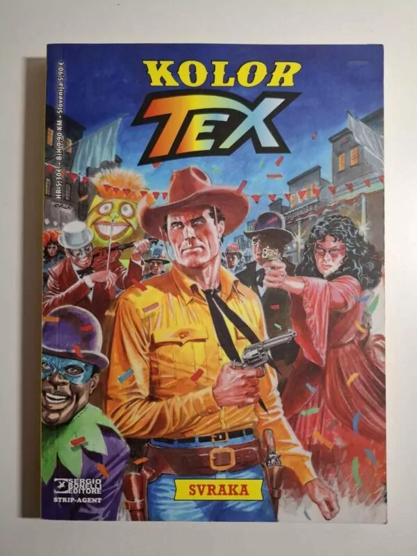 Tex kolor 21 - Svraka (Strip Agent)