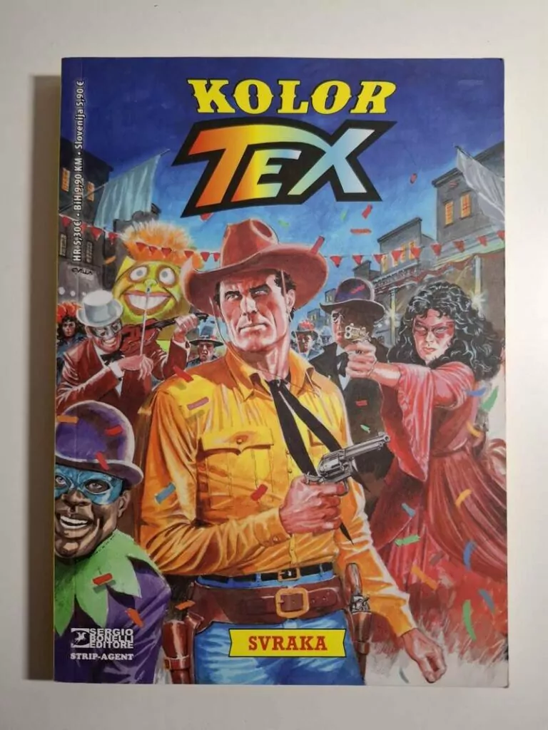 Tex kolor 21 - Svraka (Strip Agent)