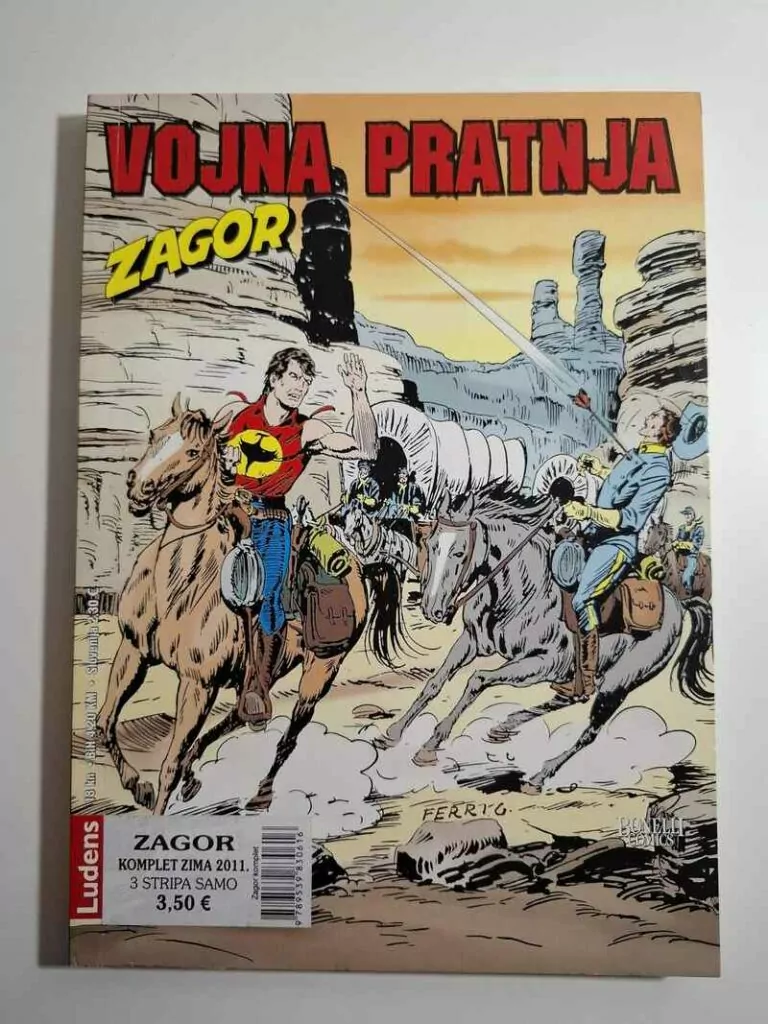 Zagor 180 - Vojna pratnja (Ludens)