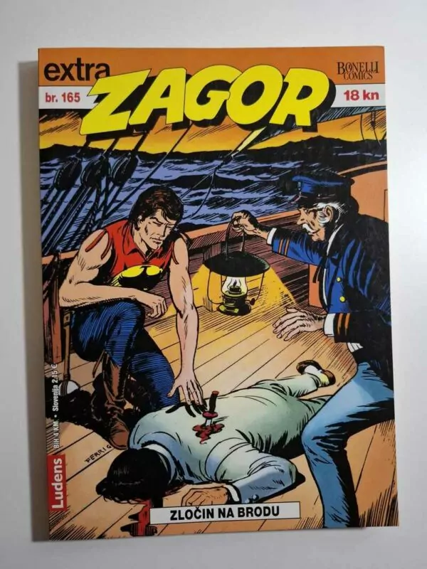 Zagor extra 165 - Zločin na brodu (Ludens)