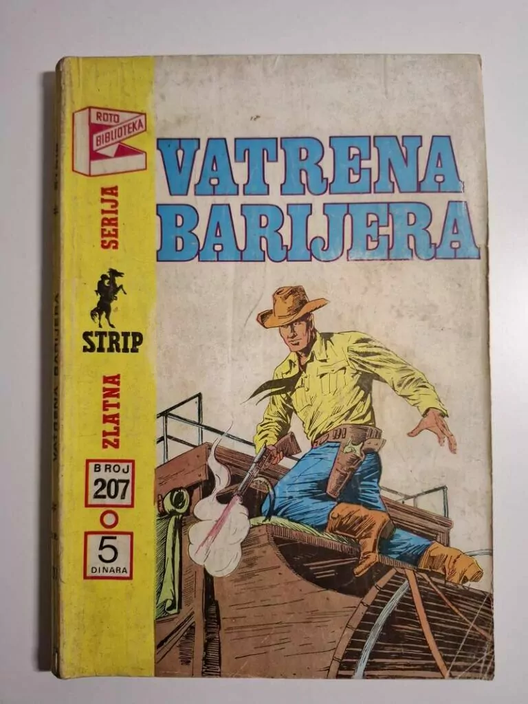 Zlatna serija 207 - Tex Vatrena barijera (ZS)