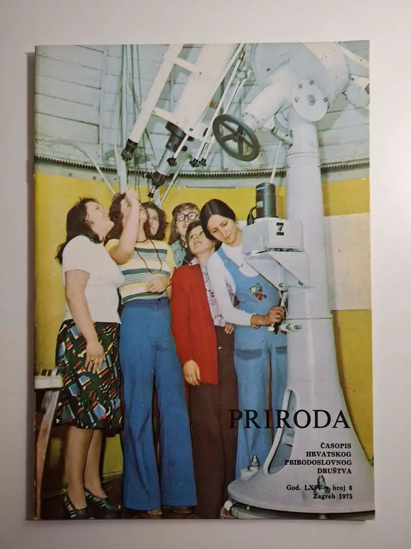 Priroda - časopis Hrvatskog prirodoslovnog društva 1975 - broj 6