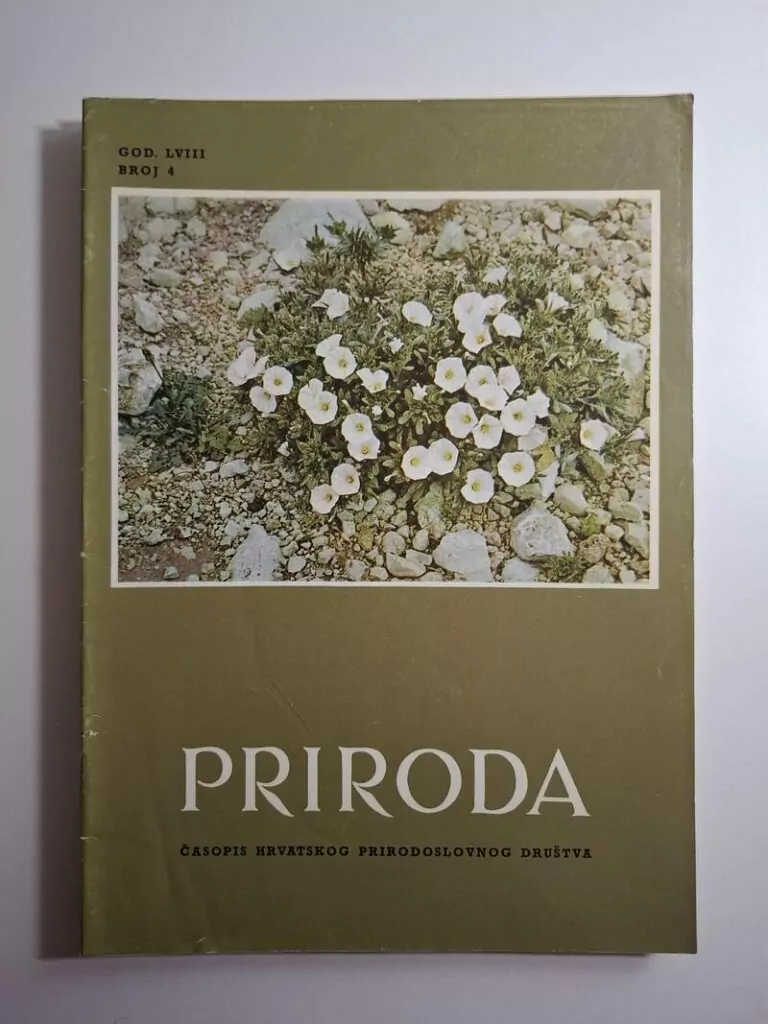 Priroda - časopis Hrvatskog prirodoslovnog društva 1958 - broj 4