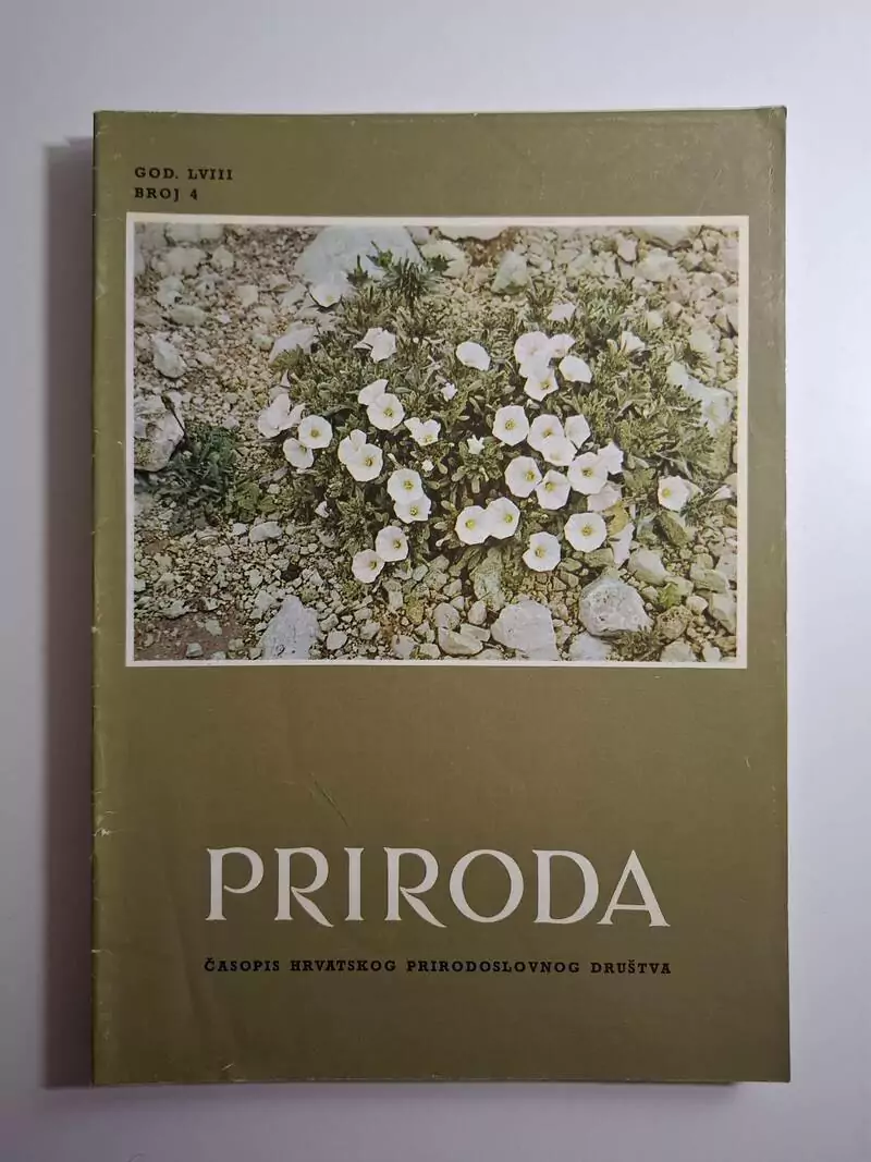 Priroda - časopis Hrvatskog prirodoslovnog društva 1958 - broj 4