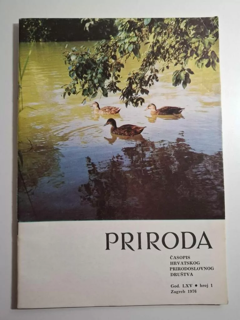 Priroda - časopis Hrvatskog prirodoslovnog društva 1976 - broj 1
