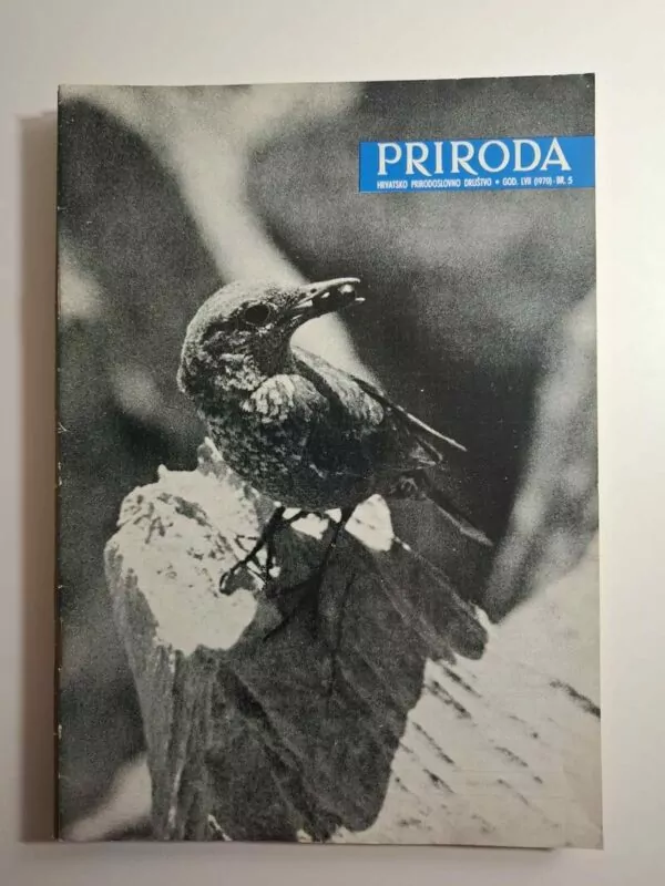 Priroda - časopis Hrvatskog prirodoslovnog društva 1970 - broj 5