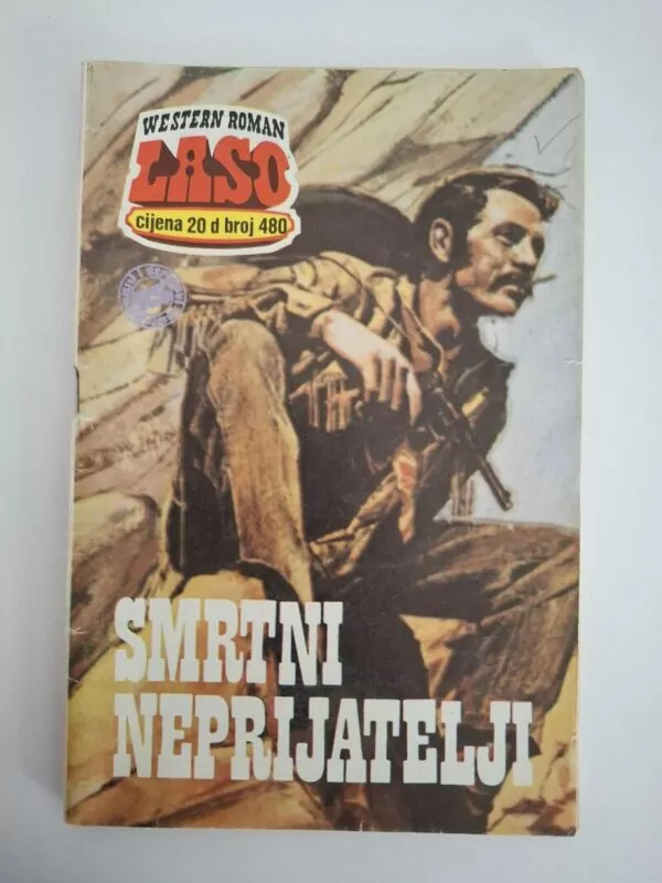 LASO 480 western roman Smrtni neprijatelji - Louis L'Amour