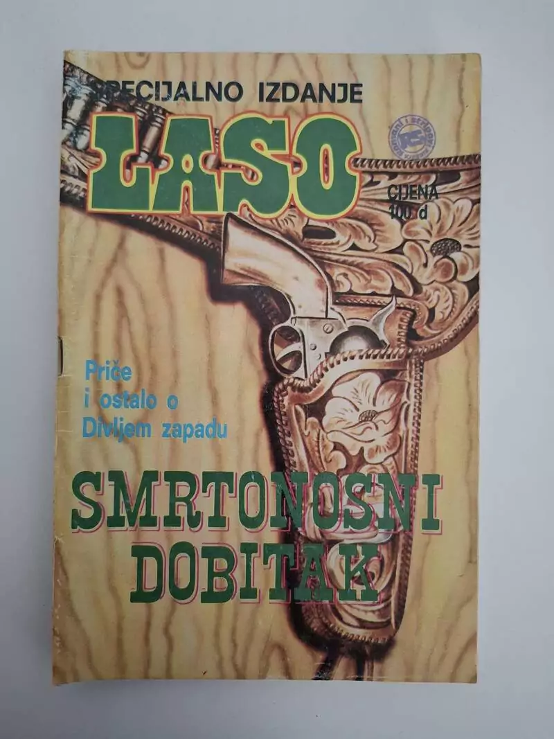 LASO specijalno izdanje western roman Smrtonosni dobitak - J.R. Roberts