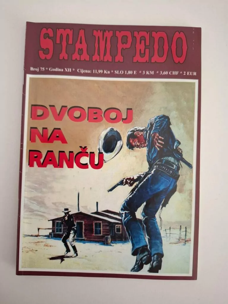 Stampedo 75 western roman - Dvoboj na ranču , Axel Warner