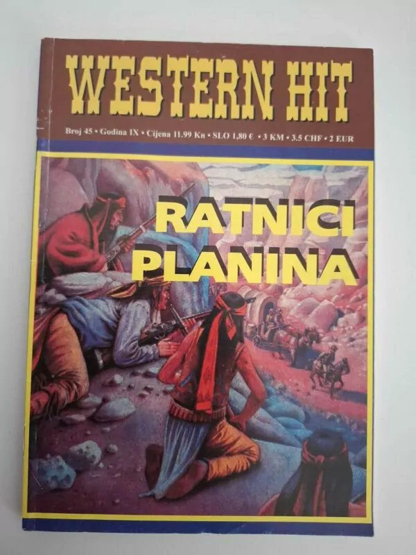 Western Hit 45 - Jeff Hampton - Ratnici planina western roman