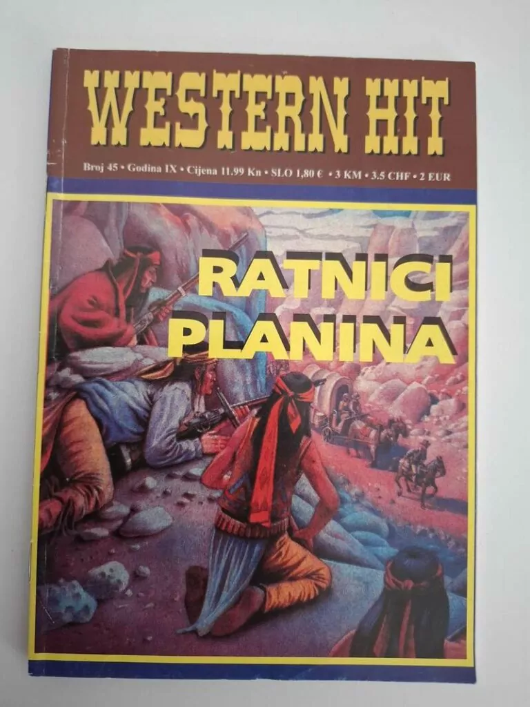 Western Hit 45 - Jeff Hampton - Ratnici planina western roman