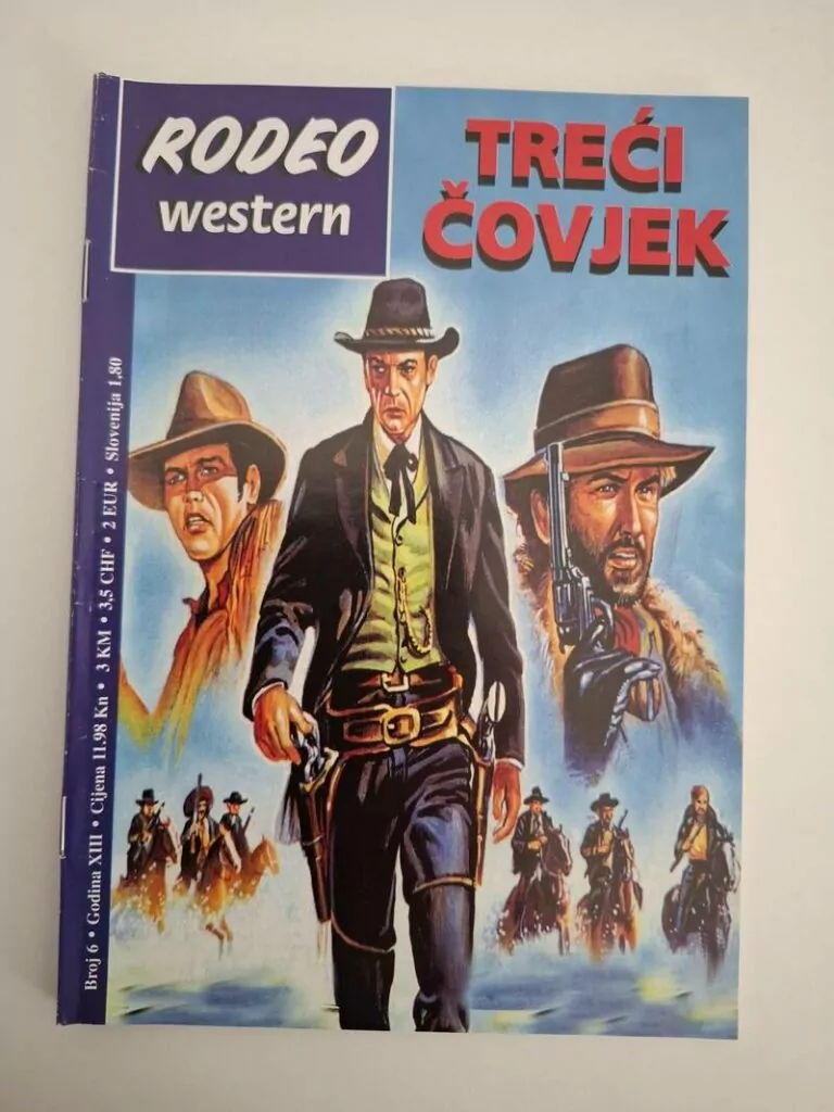 Rodeo western roman 6 - Treći čovjek , James Dune