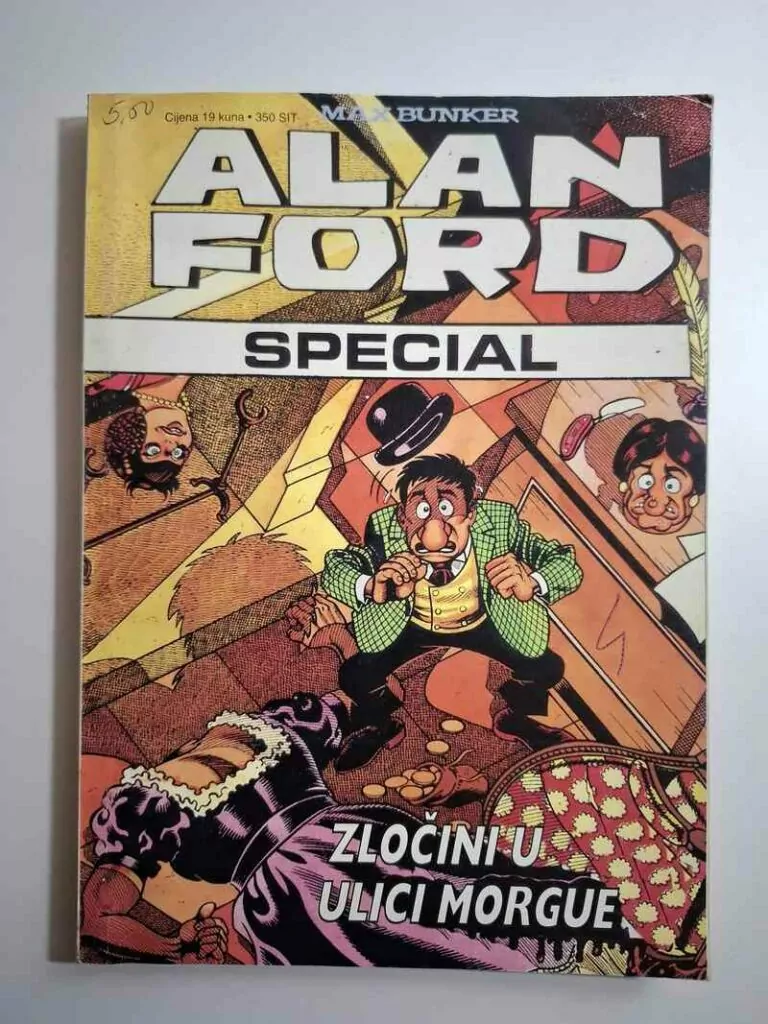 Alan Ford Special 13 Zločin u ulici Morgue (Borgis)