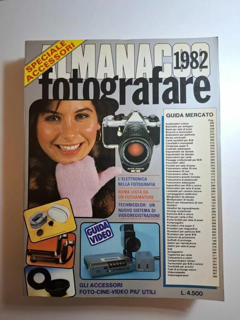 Almanacco fotografare 1982 (1) - almanah fotografije i fotografiranja (tal.izdanje) Editoriale Effe