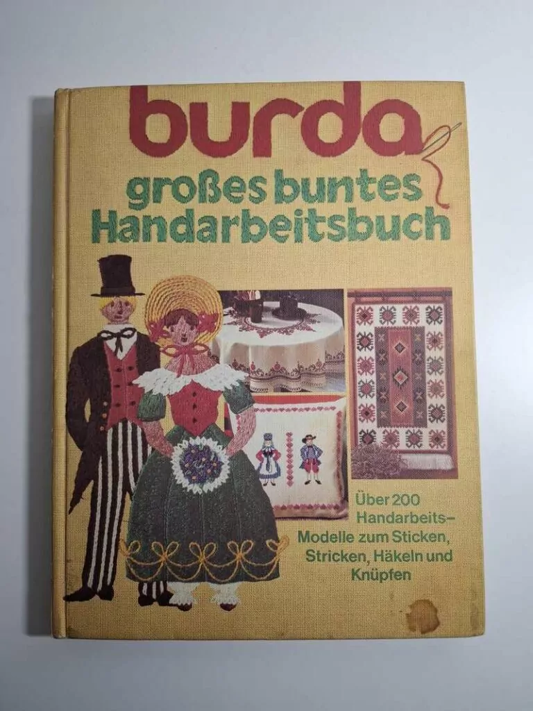 Burda grosses buntes Handarbeitsbuch (velika šarena knjiga rukotvorina) sa shemama