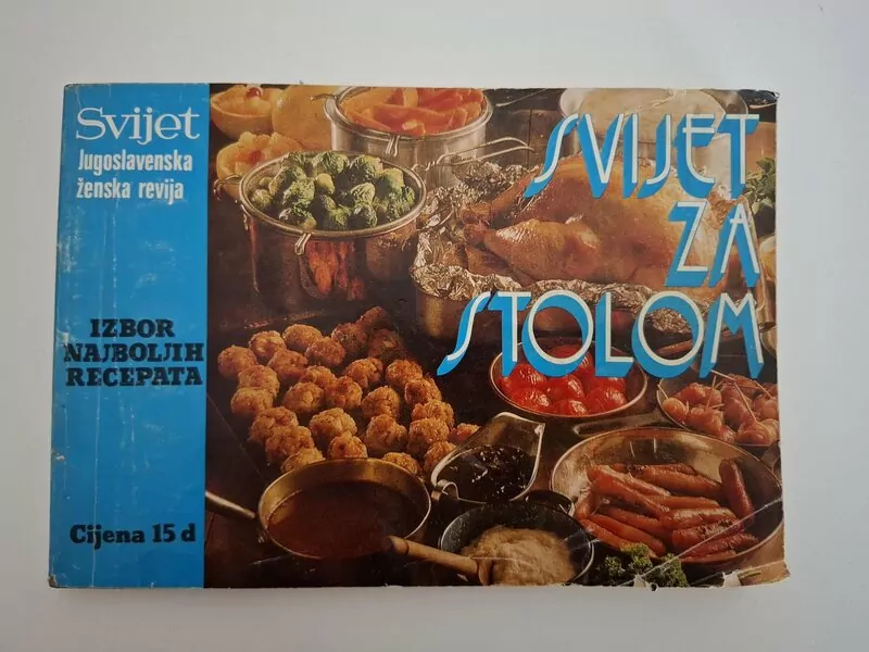 Kuharica Svijet za stolom - Jugoslavenska ženska revija Svijet