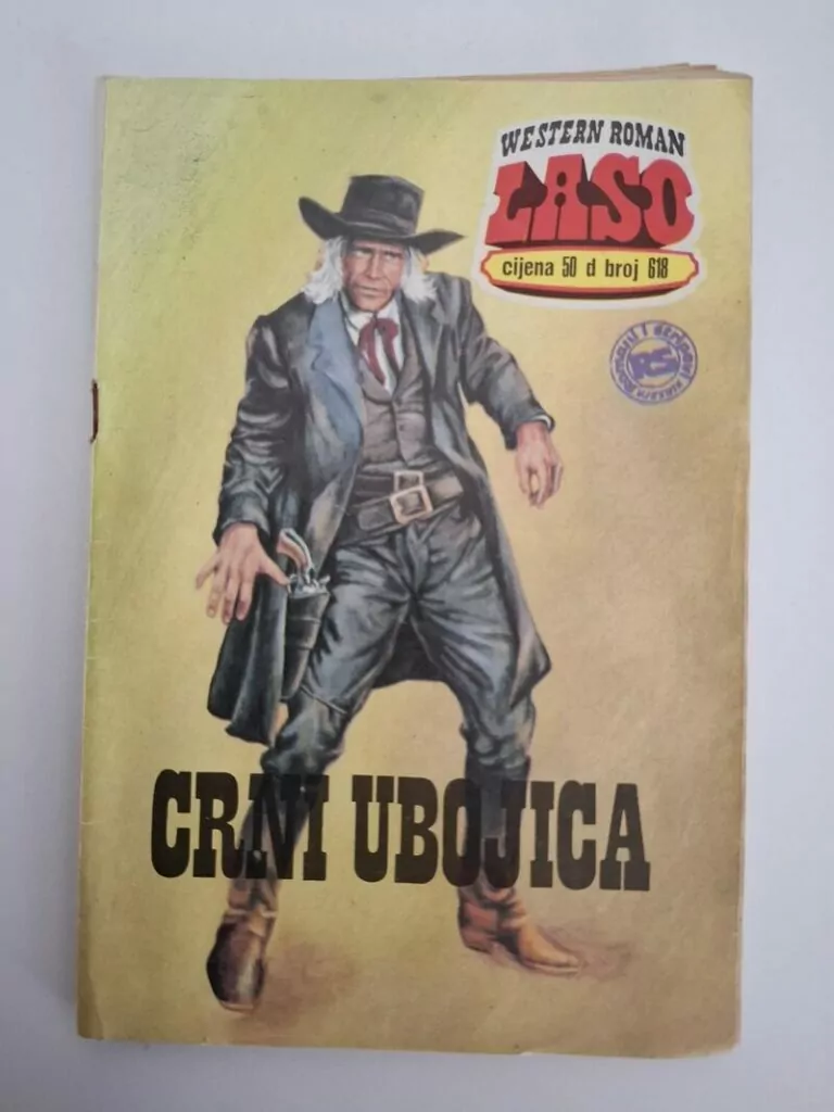 LASO 618 western roman Crni ubojica - Earl Warren