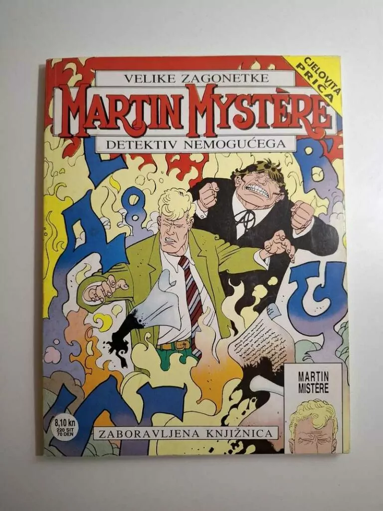 Martin Mystere Zaboravljena knjižnica MM SD 10 (Detektiv nemogućeg)