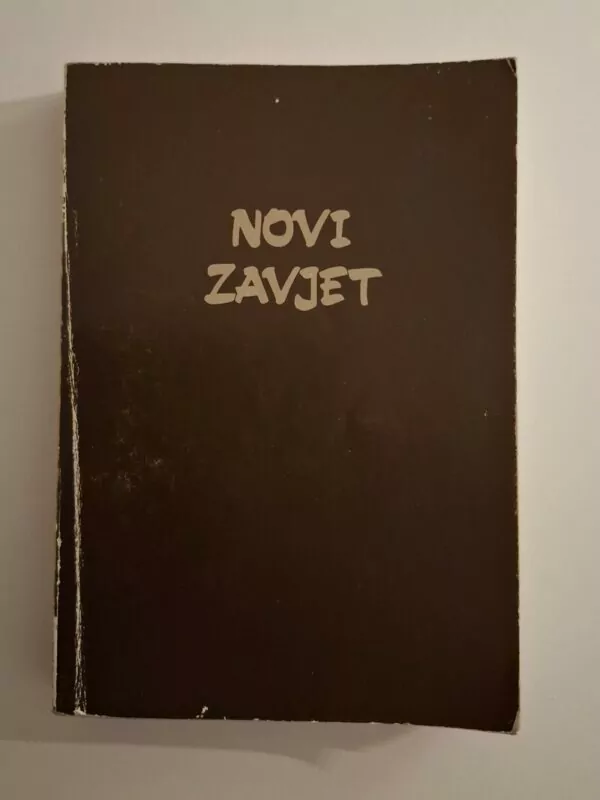 Novi Zavjet - zagrebačko izdanje