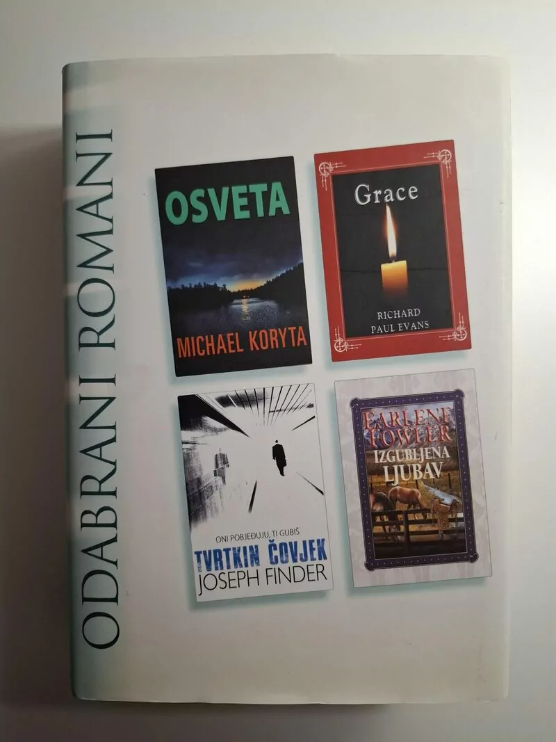 Odabrani romani - Osveta, Grace, Tvrtkin čovjek, Izgubljena ljubav