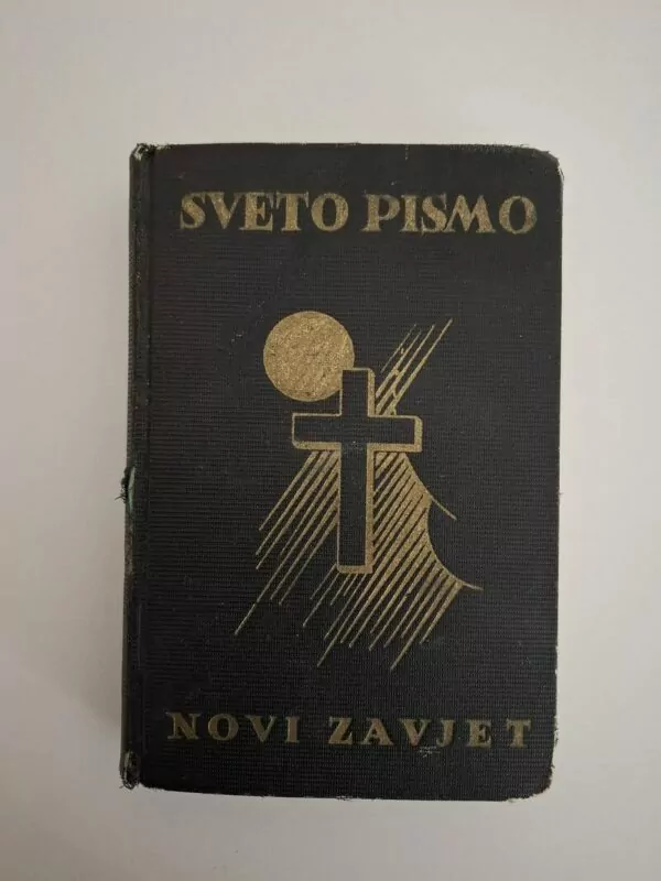 Sveto pismo Novoga zavjeta - prvi dio Evanđelja i djela Apostolska (dr Franjo Zagoda) sa 32 umjetničke slike (1938)