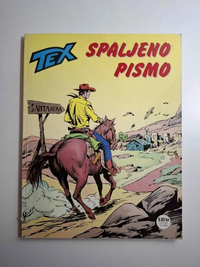 Tex Willer - Spaljeno pismo TX SD 30