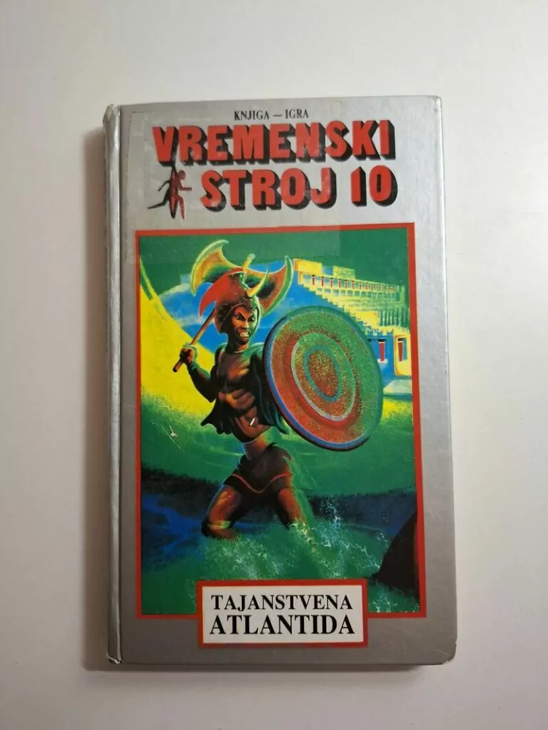 Vremenski stroj 10 – Tajanstvena Atlantida , Jim Gasperini , Mladinska knjiga