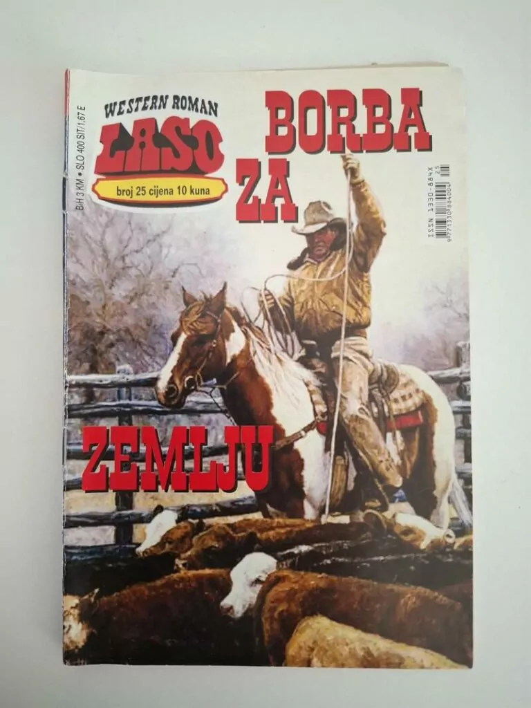 Western roman LASO broj 25 - Borba za zemlju