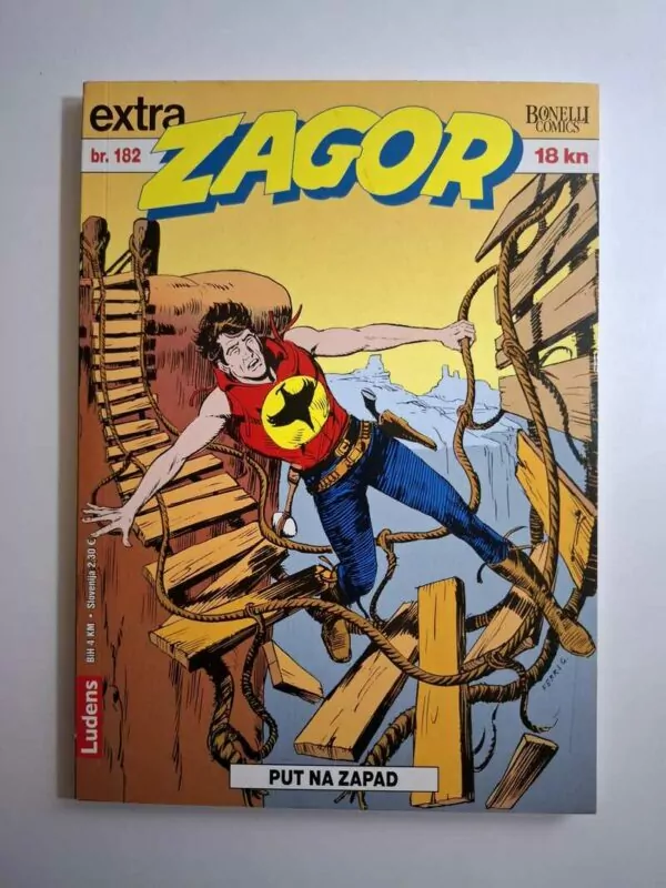 Zagor Extra Ludens br. 182 - Put na zapad