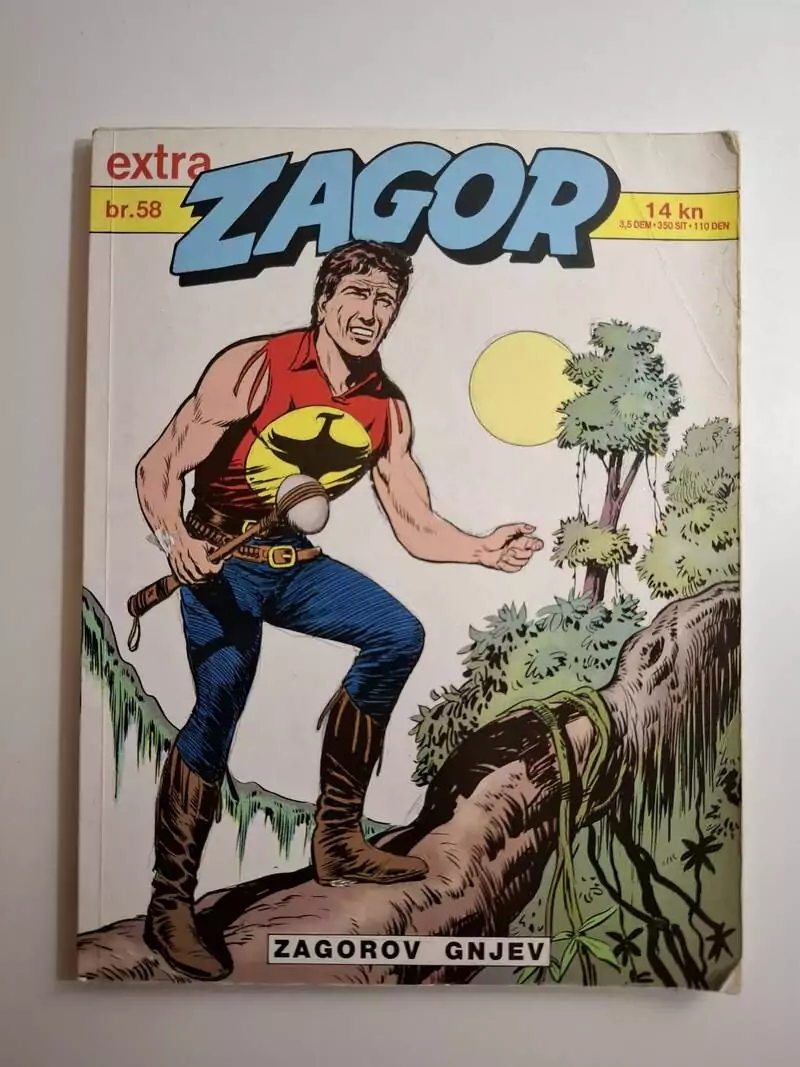 Zagor Extra SD br. 58 - Zagorov gnjev
